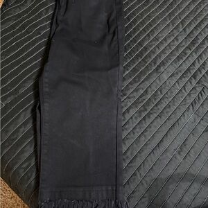 John Mark fringe cropped jeans